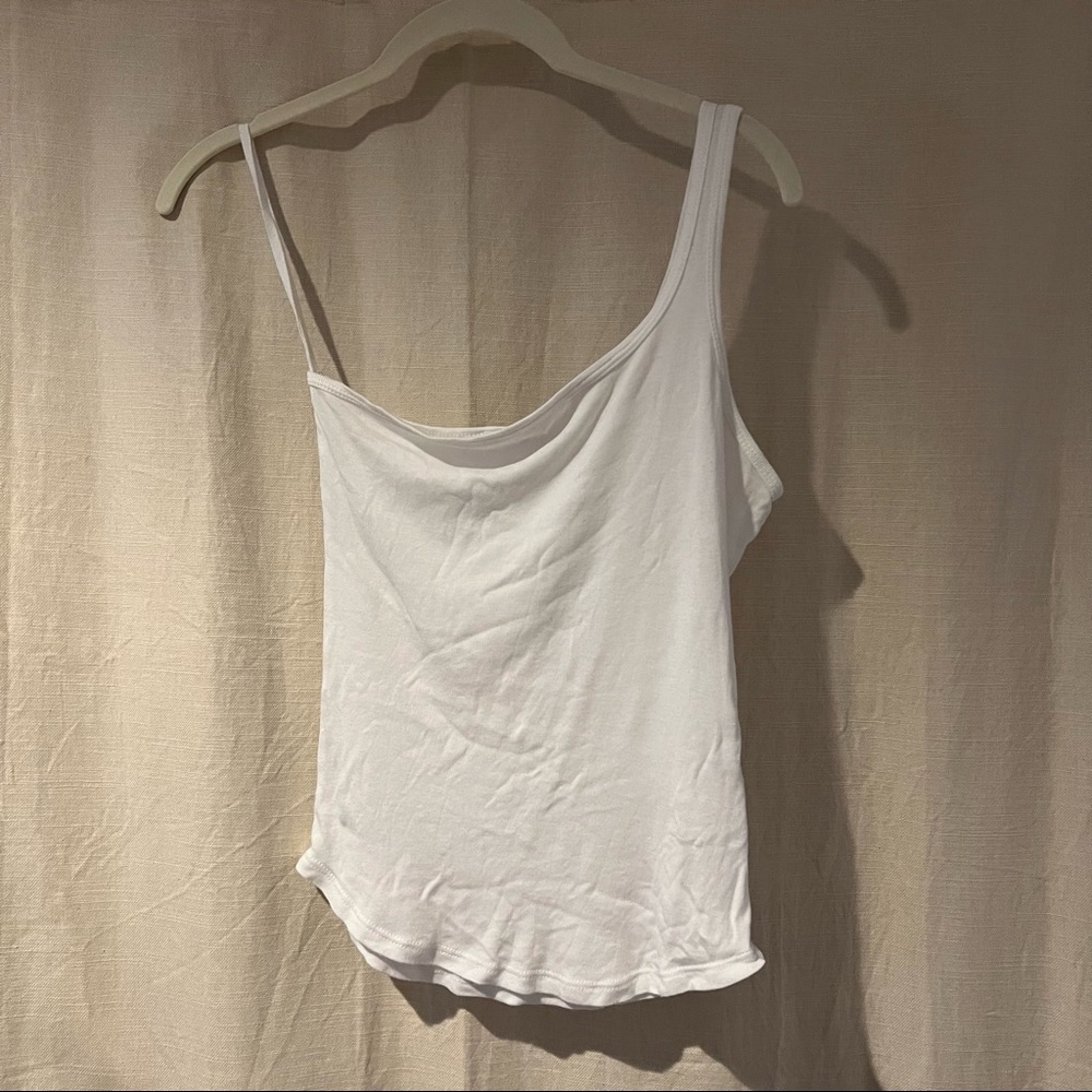 The Line by K White One Shoulder Top Size Small